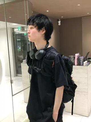 メンズ rino🤍 恵比寿レイヤーカットのヘアスタイル