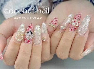 ネイル 神田 ココナッツのネイルデザイン