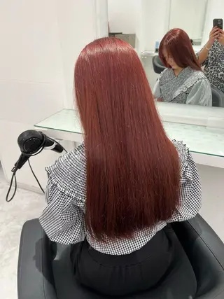 カラー ブリーチなし透明感 💗RYOTAのヘアスタイル