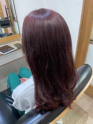 ロング カラー THREE noon所属・田中 きこのヘアスタイル
