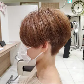 ショート カラー 中村 和貴 ＜Ash津田沼＞のヘアスタイル