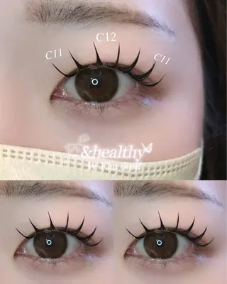 マツエク・マツパ kotoha🎀マツ エク指名No.1🤍のマツエク・マツパデザイン