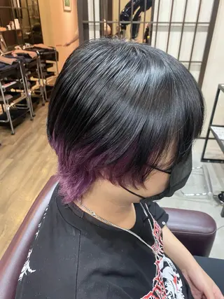 カラー メンズ hairsalon  a-to所属・多賀 凌空のヘアスタイル