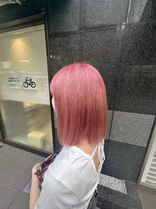 ミディアム ‪❥ブリーチ💗 MIKUのヘアスタイル
