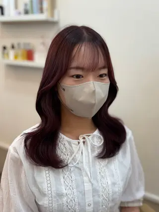 セミロング 🍀市村 怜南のヘアスタイル