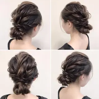 ロング ヘアアレンジ 沢田 瞳のヘアスタイル