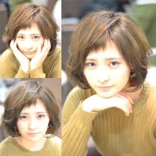 ショート カラー 大木 拓瑞のヘアスタイル