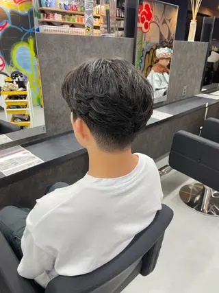 ショート パーマ 🌀メンズパーマ🌀 小林裕花のヘアスタイル