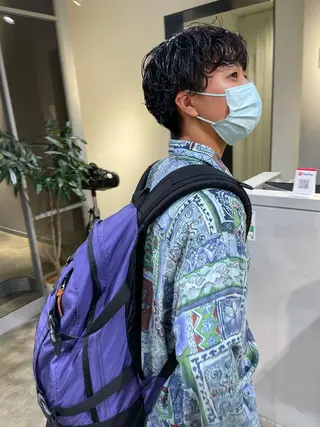 ショート パーマ 斉藤 瑞恵のヘアスタイル