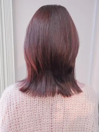 ミディアム ボブ/ミディアム 親しみやすさ/さくらのヘアスタイル