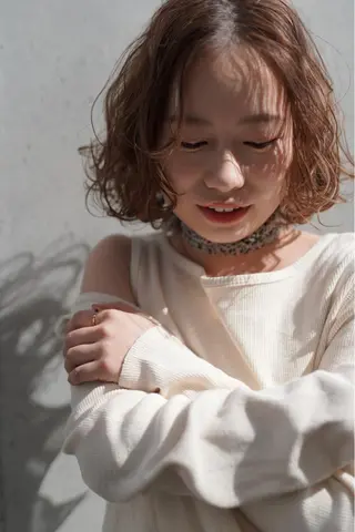 ミディアム パーマ 卒業式受付中🌻 肥田亜沙美のその他イメージ