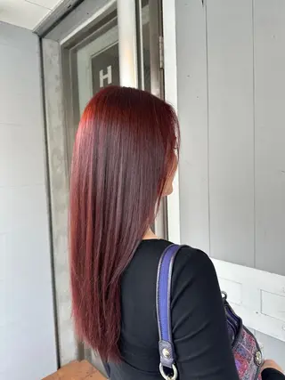 セミロング miloc MOMOKAのヘアスタイル