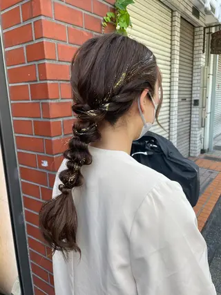 ロング ヘアアレンジ 👑派手髪/カット 👑ANRYのヘアスタイル