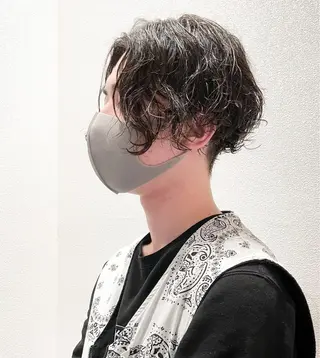 パーマ メンズ datsche所属・水谷 俊一のヘアスタイル