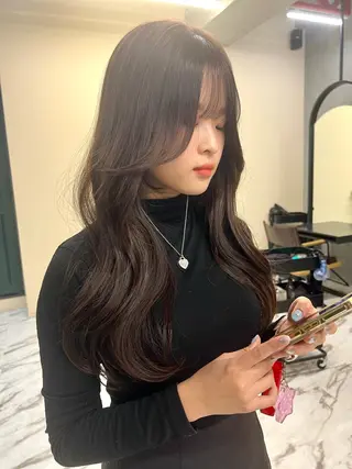 ロング カラー レイヤー/透明感 🍃鈴木裕介のヘアスタイル