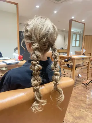 ヘアアレンジ アンソメット筑後店 🎧RENA🎧のヘアスタイル