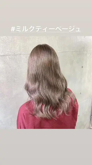 カラー ✨ブリーチなしカラー ×髪質改善✨松村 潤のヘアスタイル