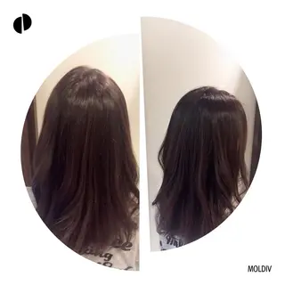 セミロング カラー ✨縮毛矯正✨髪質改善 ナカシマ ユミのヘアスタイル