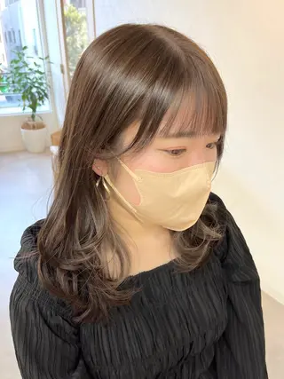 セミロング 🧸🤍船橋/ボブ /toto.Momoのヘアスタイル