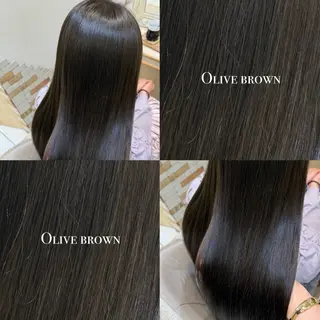 ロング 縮毛矯正/レイヤー カット🎀rikaのヘアスタイル