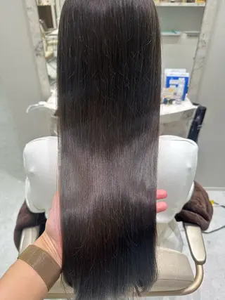 ロング カラー 韓国レイヤー✨ yasuko銀座のヘアスタイル