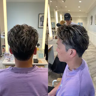 カラー メンズ 三好春奈 /イルミナカラーのヘアスタイル