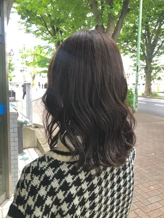 ミディアム カラー 🤎ベージュカラー/ 髪質改善/山岸🤎のヘアスタイル