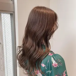 ロング カラー ヘアアレンジ Mirai 🧸のヘアスタイル