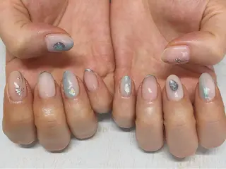 ネイル 𖡼 yumenoのネイルデザイン