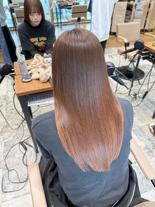 ロング カラー 透明感カラー🎨 田嶋翔真のヘアスタイル