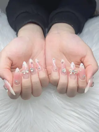 ネイル Lee Nails チップ長さだし専門店のネイルデザイン