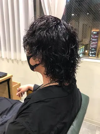 パーマ メンズ Tink　天神店所属・今村賢治/メンズ/ レイヤー✨艶カラーのヘアスタイル