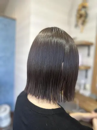カラー ミディアム 個室型美容室san 都賀店のヘアスタイル