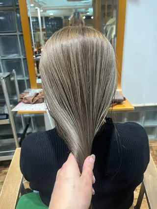 ロング カラー カット/パーマモデル 募集🩵　yukaのヘアスタイル