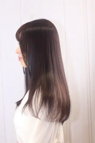 ロング REKO美容室所属・矢野 智子のヘアスタイル