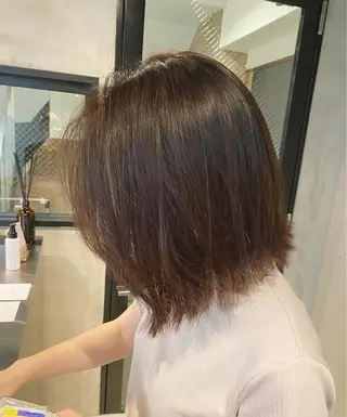 ミディアム カラー 艶髪/髪質改善/ MONSO山本のヘアスタイル
