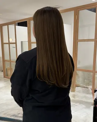 セミロング カラー GO TODAY SHAiRE SALON 原宿STELLA所属・サイトウ タクマのヘアスタイル