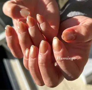 ネイル 40代からの爪に 優しい施術×自爪育成のネイルデザイン