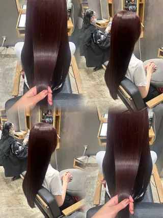 ロング カラー 心斎橋🤍inity KIKOのヘアスタイル