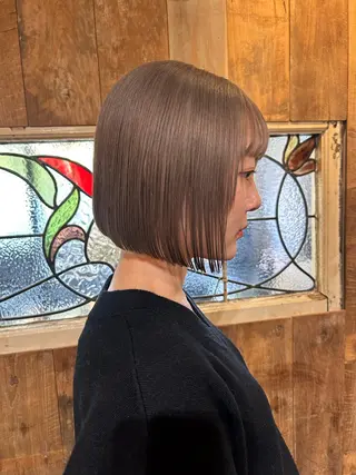ミディアム L STUDIO所属・ハイトーン/ブリーチ 🧁soraのヘアスタイル