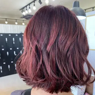 ロング カラー UNDER vr 【アンダーバー】のヘアスタイル