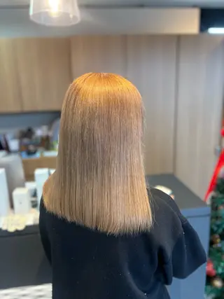 ミディアム arika ninaのヘアスタイル