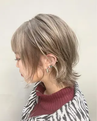 ショート カラー デザイン/レイヤー Kaito🐩/栄のヘアスタイル