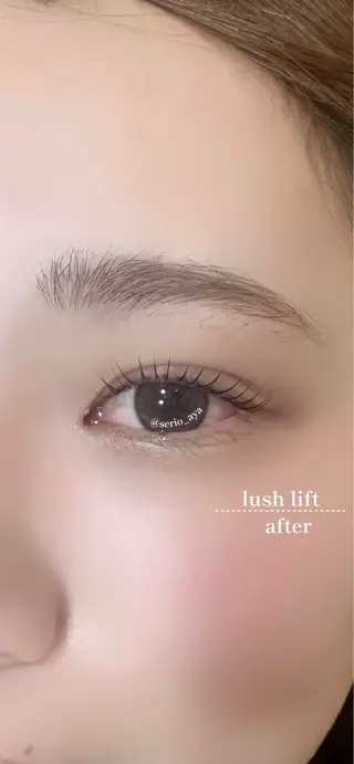 マツエク・マツパ セリオ安城店所属・稲生 彩花のマツエク・マツパデザイン