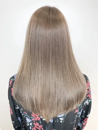 ロング カラー 北村 志織のヘアスタイル