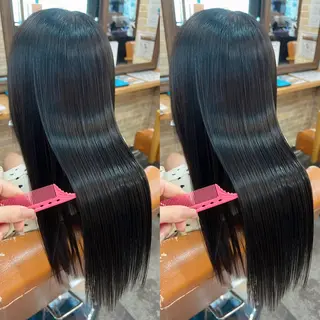 セミロング カラー 上質髪🪐 AIRI🪷‧₊˚のヘアスタイル