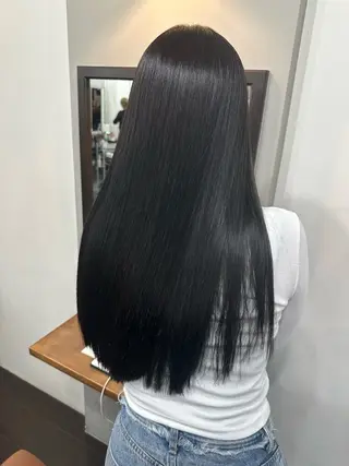 ロング カラー 名駅/艶カラー/原田 永遠のヘアスタイル