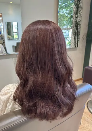 カラー ガレリアエレガンテ緑 杉浦のヘアスタイル