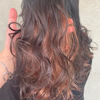 ロング カラー パーマ ヘアアレンジ メンズ キッズ ネイル マツエク・マツパ 架空〜KAQU〜所属・【clan】 NOGAMIのヘアスタイル