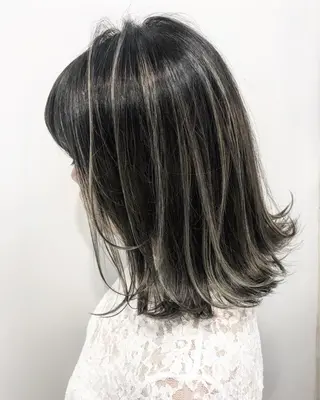 ミディアム カラー grow恵比寿【グロウ】髪質改善/ハイライト/ブリーチ/レイヤーカット所属・奥野 貴史　代表　レイヤーのヘアスタイル